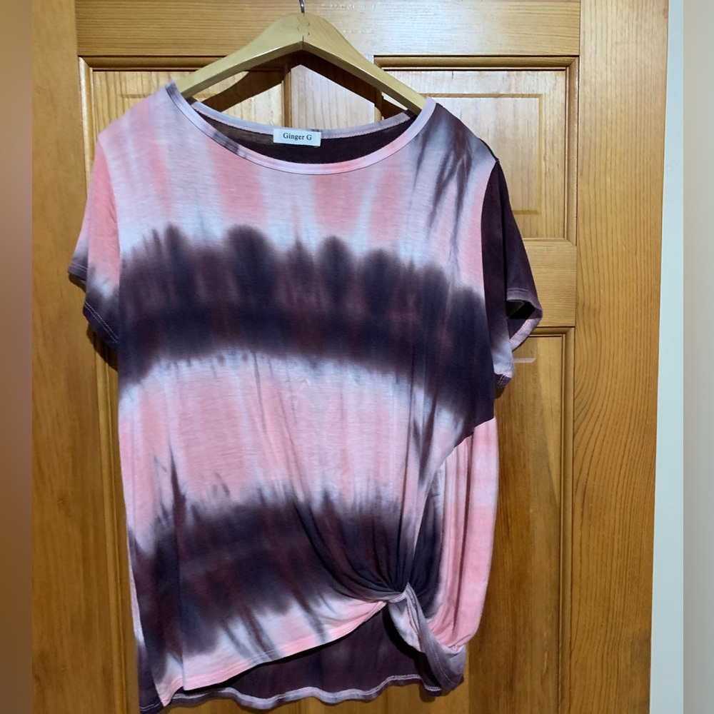 Ginger G Twist Front T Shirt